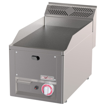 Gas steam-grill with cooking grid in cast iron -Top-