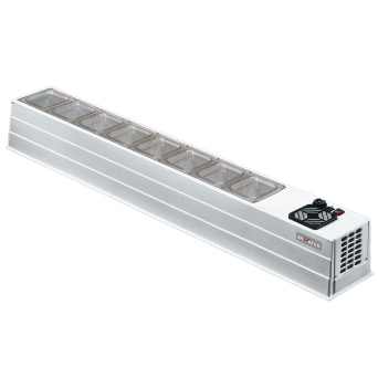 Lavastone grill - 1/2 module, cooking grill in cast iron "double face"