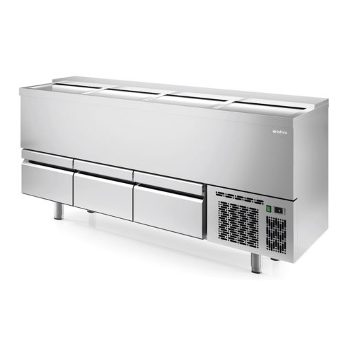 EBC2000II Refroidisseur de bouteilles série EBC avec tiroirs