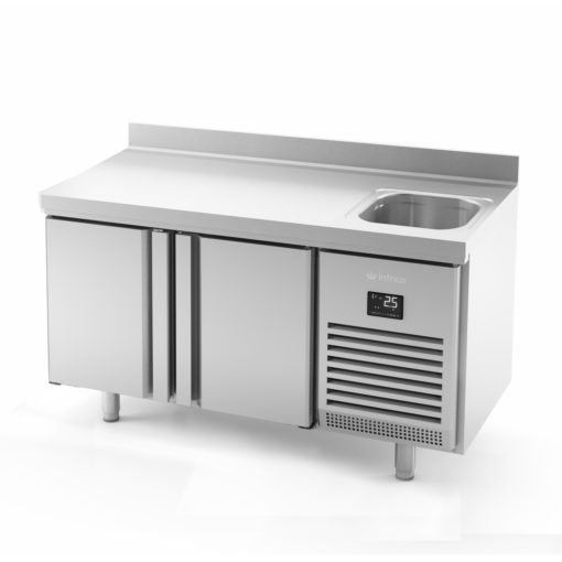 BMGN 1470 F Table réfrigérée avec réfrigérateur GN1/1 série 700