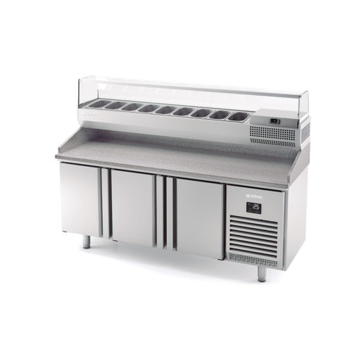 MPG 1980 Table à pizza réfrigérée GN1/1 Série 700