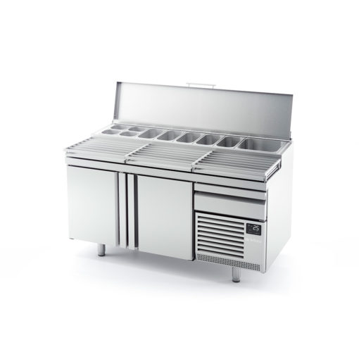 MPL 1740 Table à pizza réfrigérée Lucena MPL 800 Séries