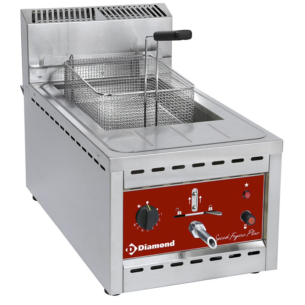 FSM-12GT/N Friteuse gaz 12 lit. -TOP-