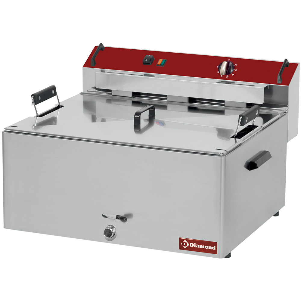 F16E/D-N Friteuse électrique, 1 cuve 16 litres