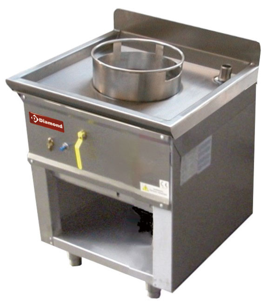 CHINA/1S Fourneau wok 1 brûleur