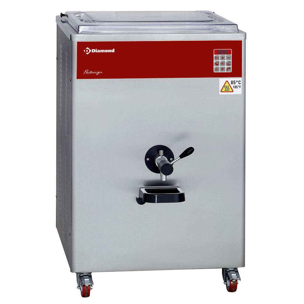 SPS/120W-230/3- Pasteurisateur 120 litres/h, condenseur à eau