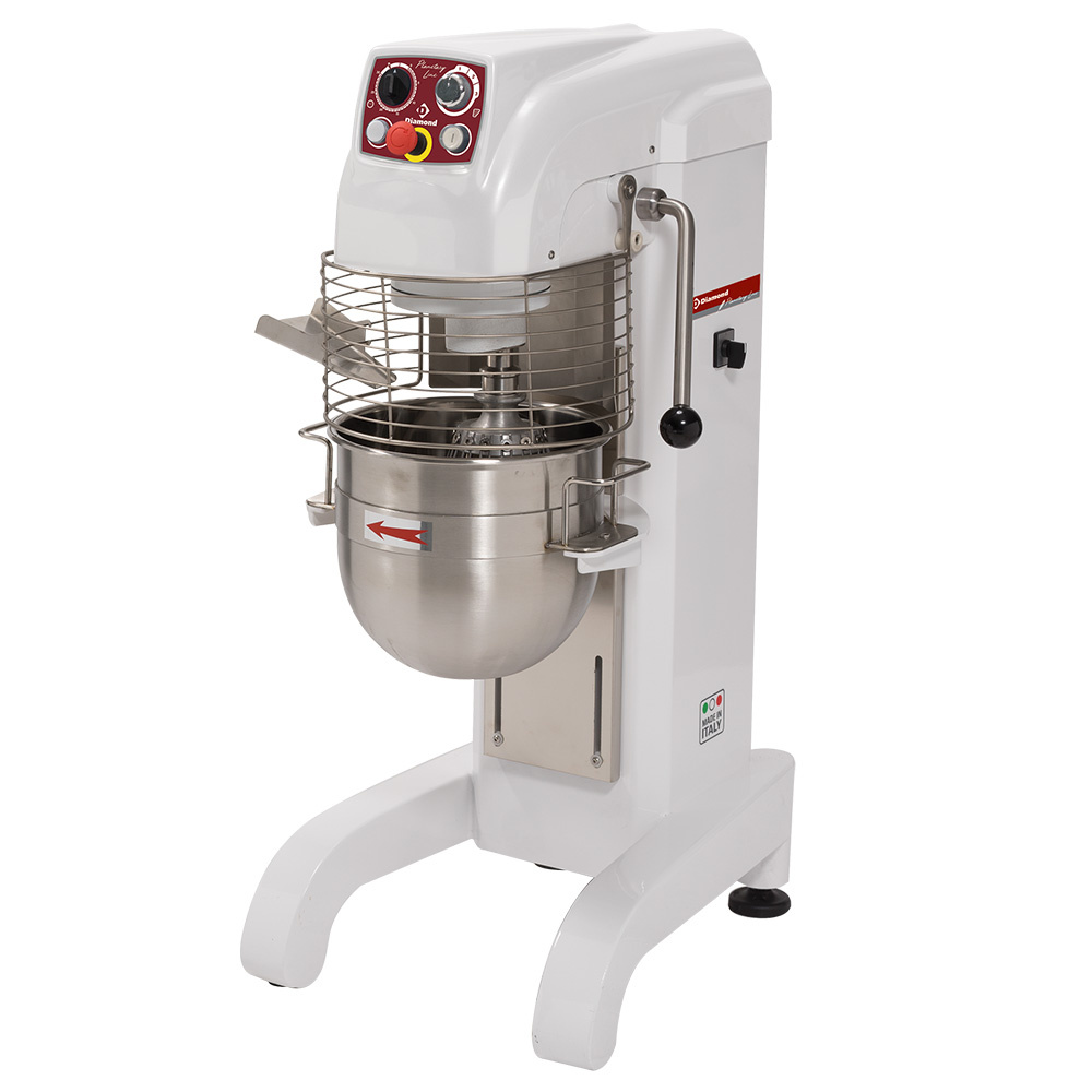 HBM-20T/S3 Batteur mélangeur, base haute, 20 litres, 3 vitesses.