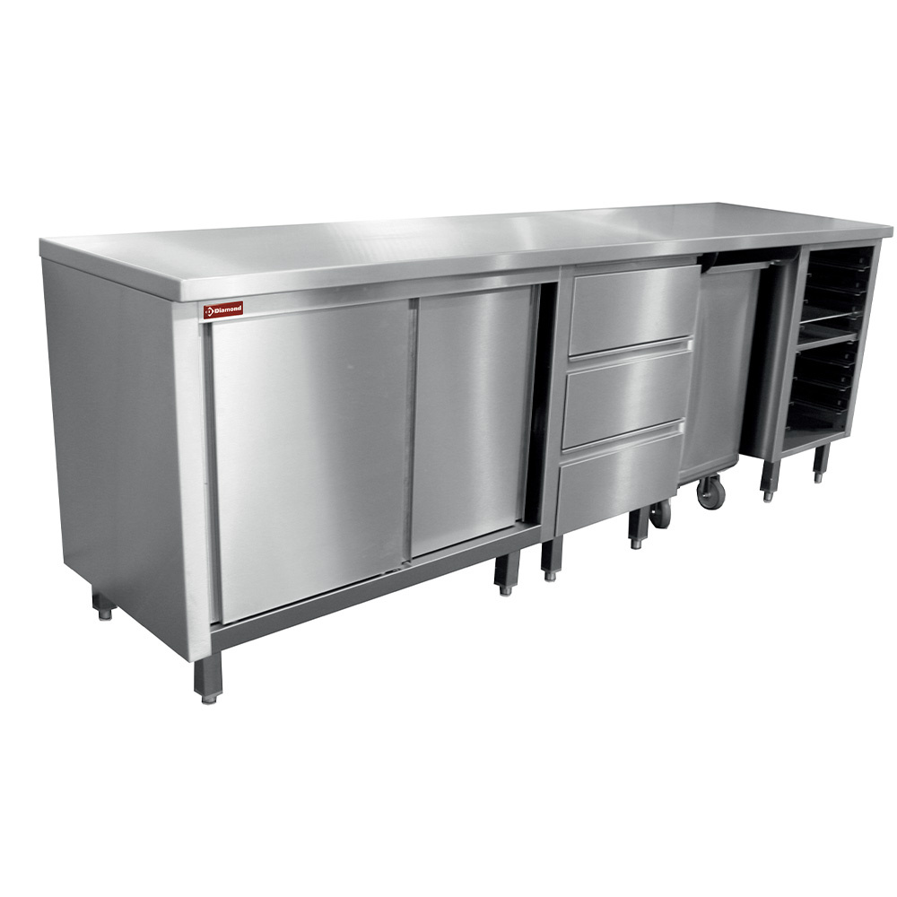 MCP-TOP/05 Module pâtisserie top 500 inox 15/10