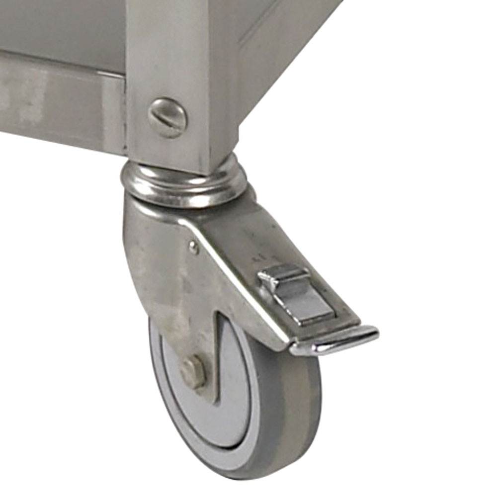 MCP-A125 Kit 4 roues ø125 pour meuble pâtisserie