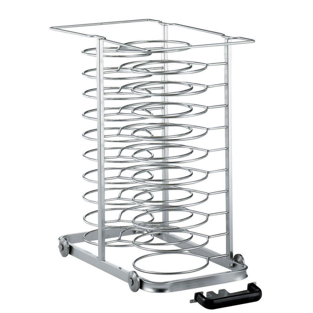 AC/A10-2385-X Chargeur amovible sur roulettes, pour 23 assiettes (ø 300 mm), four 10x GN 1/1 (espace 85 mm)