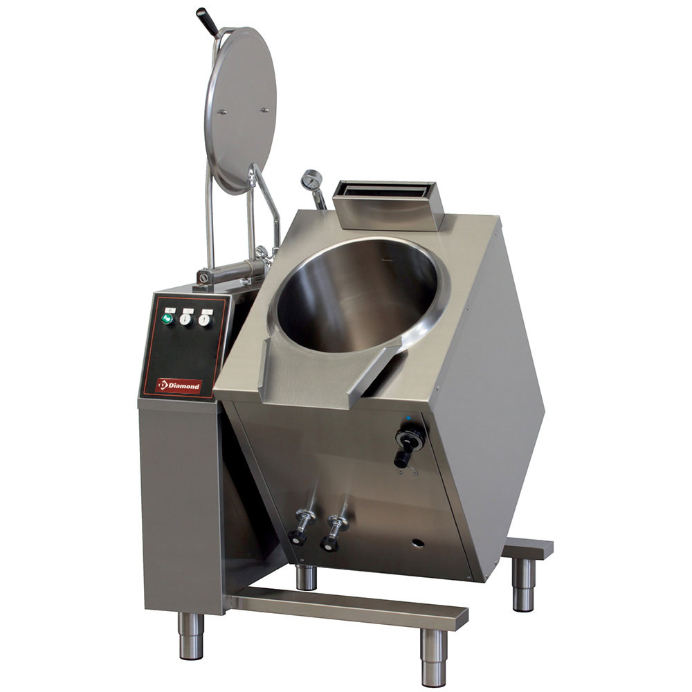 GMB/50I Marmite basculante gaz 50 litres, chauffage indirect