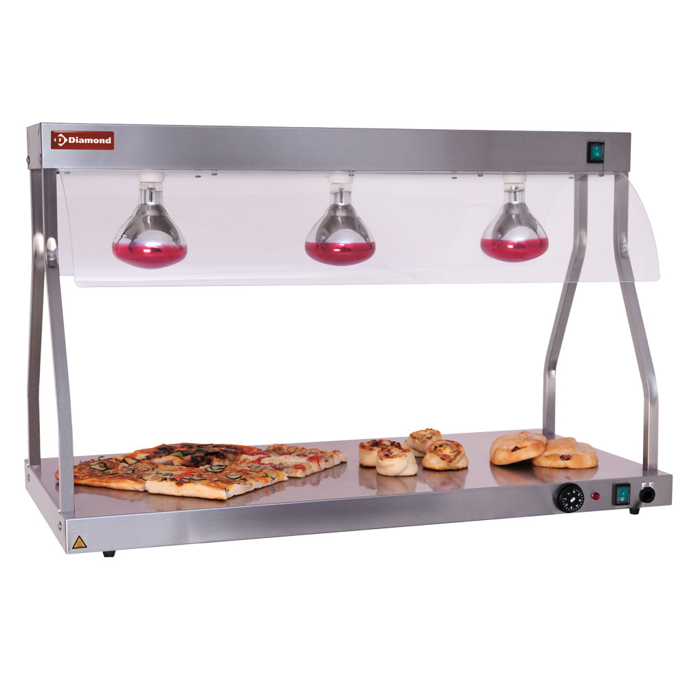 LRT/325-T Pont et top chauffants, lampes infrarouges (3x 250 W)