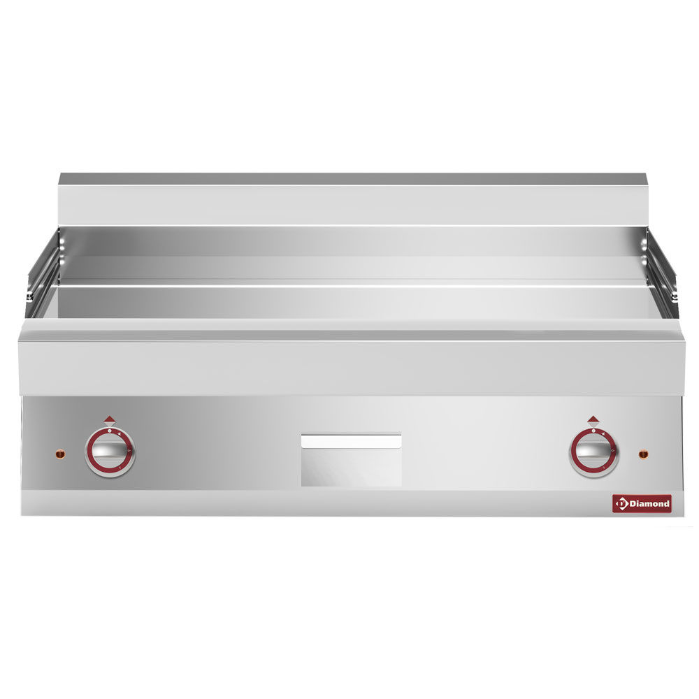 E65/PLCD10T-N Plaque de cuisson électrique EXTRA-LARGE, surface lisse, chromé