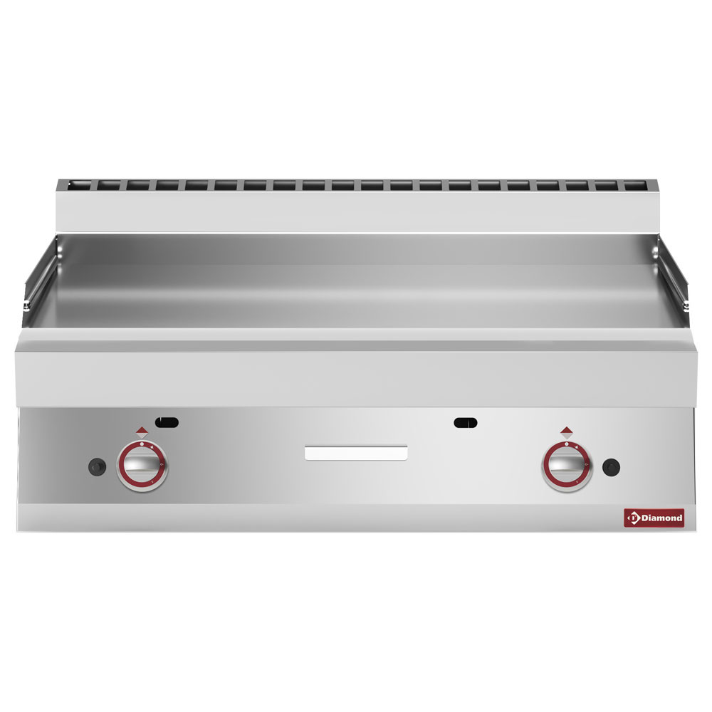 G65/PL10T-N Plaque de cuisson gaz EXTRA-LARGE, surface lisse