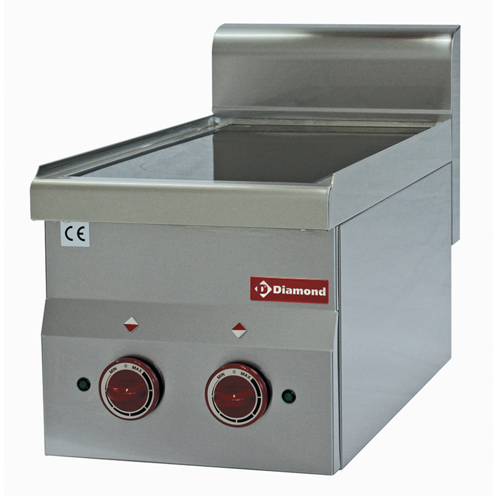 E60/2VC3T Cuisinière vitrocéramique 2 plaques -Top-