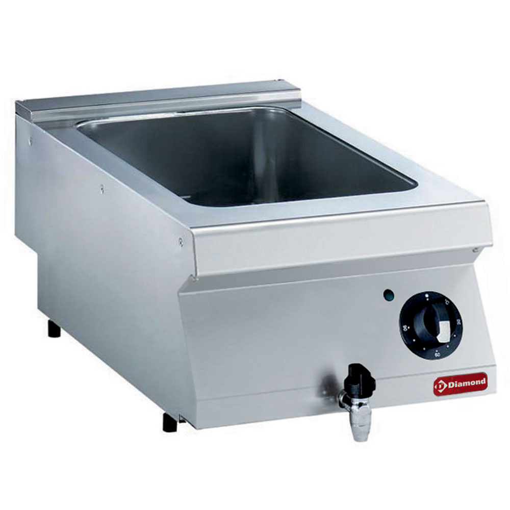 E17/BM4T-N Bain-marie électrique GN 1/1 profondeur 150 mm -TOP-