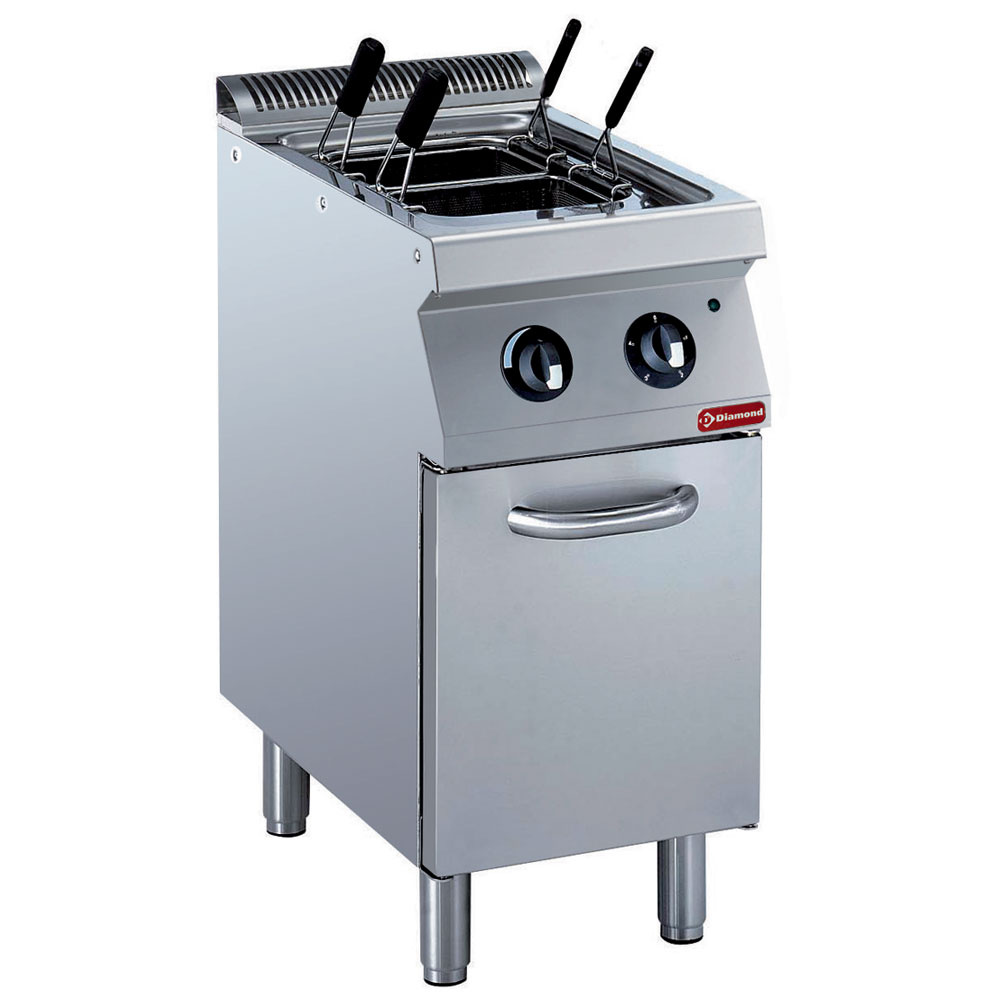 E17/CPA4-N Cuiseur à pâtes électrique, 24,5 litres, sur armoire (sans paniers)