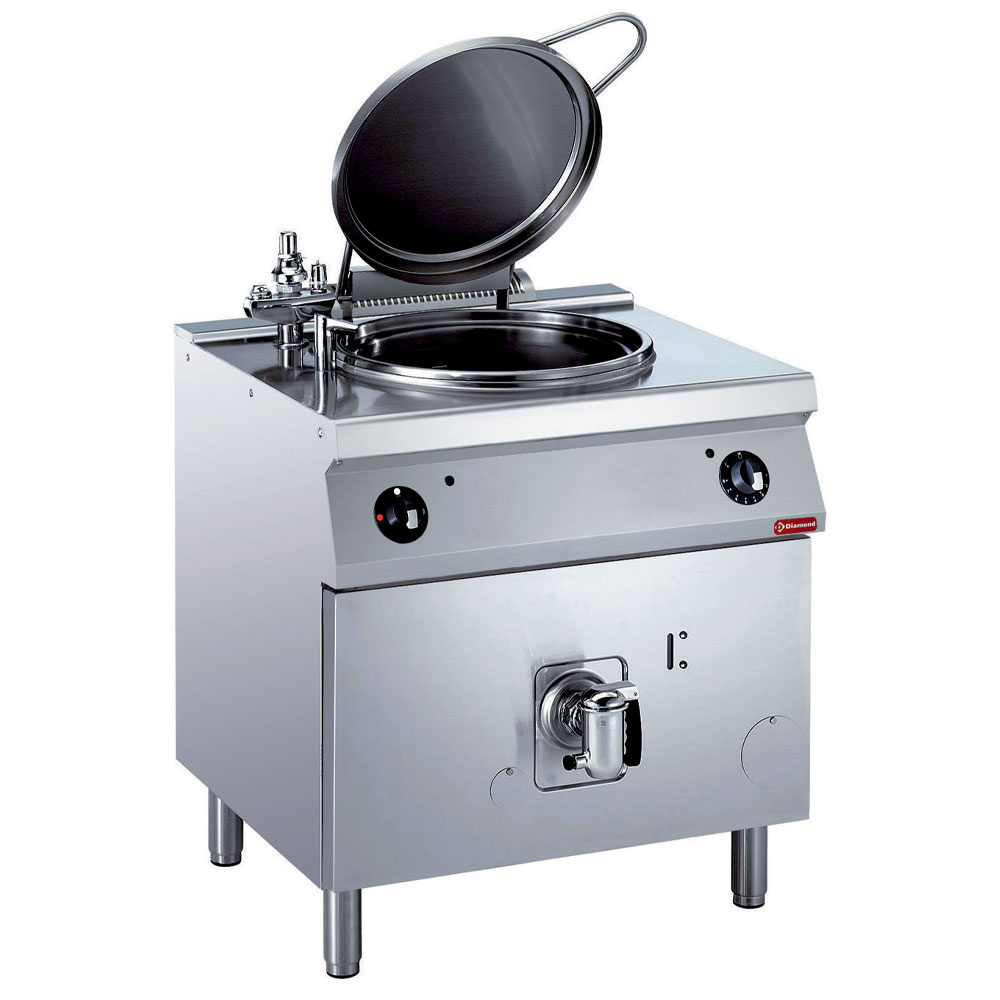 E17/M60I8-230/3--N Marmite ronde électrique, 60 litres, chauffage indirect