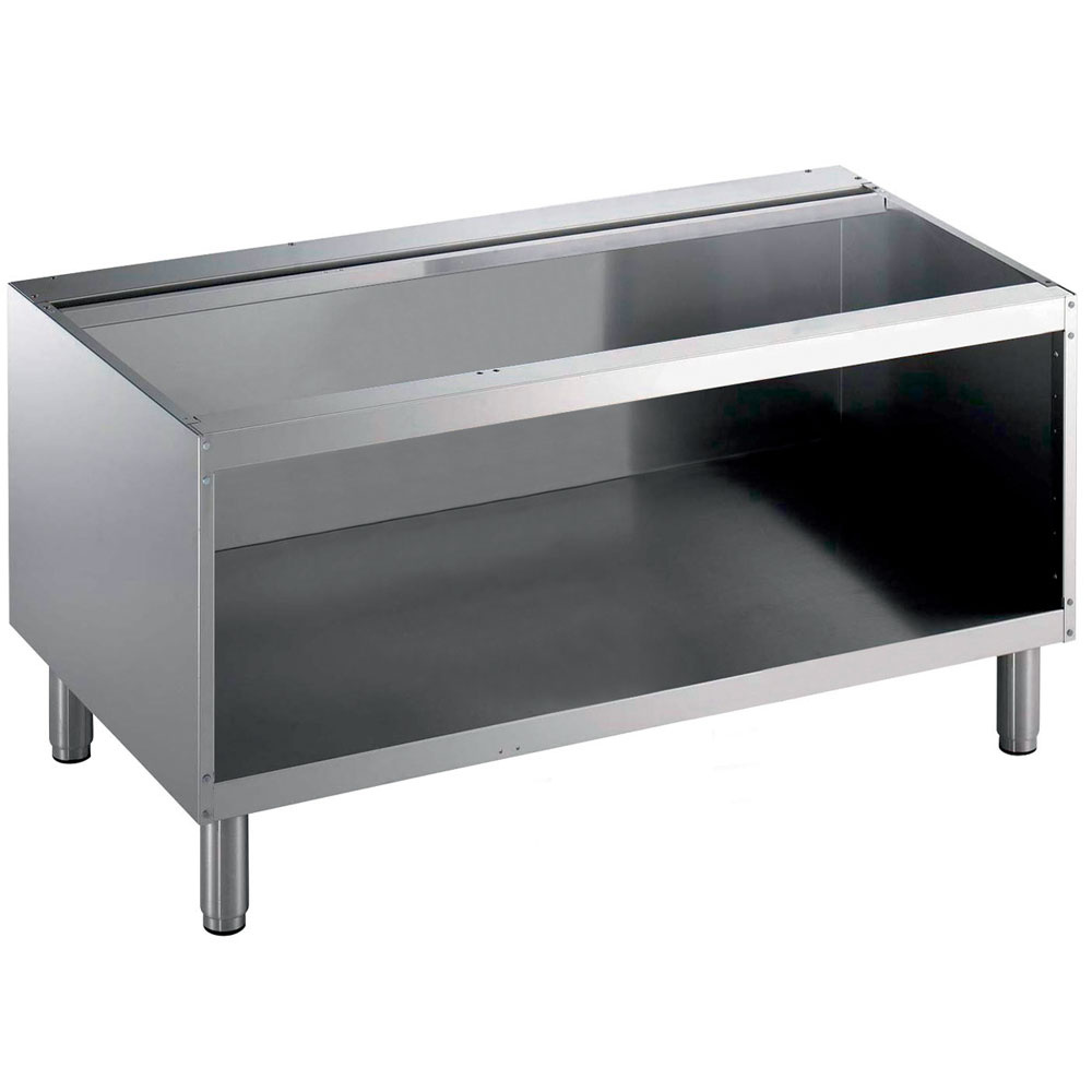 N17/BA12-N Soubassement ouvert, 1200 mm, inox AISI 304