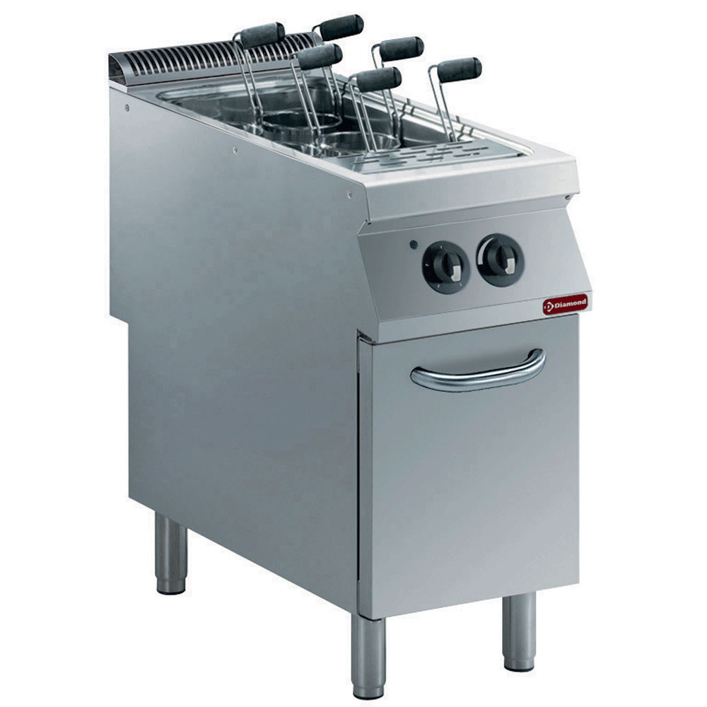 E22/CPA4-230/3--N Cuiseur à pâtes électrique 1 cuve GN 1/1 sur meuble