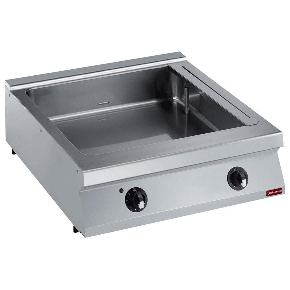E22/BM8T-N Bain-marie électrique, 8 GN 1/3 h150 mm -TOP-