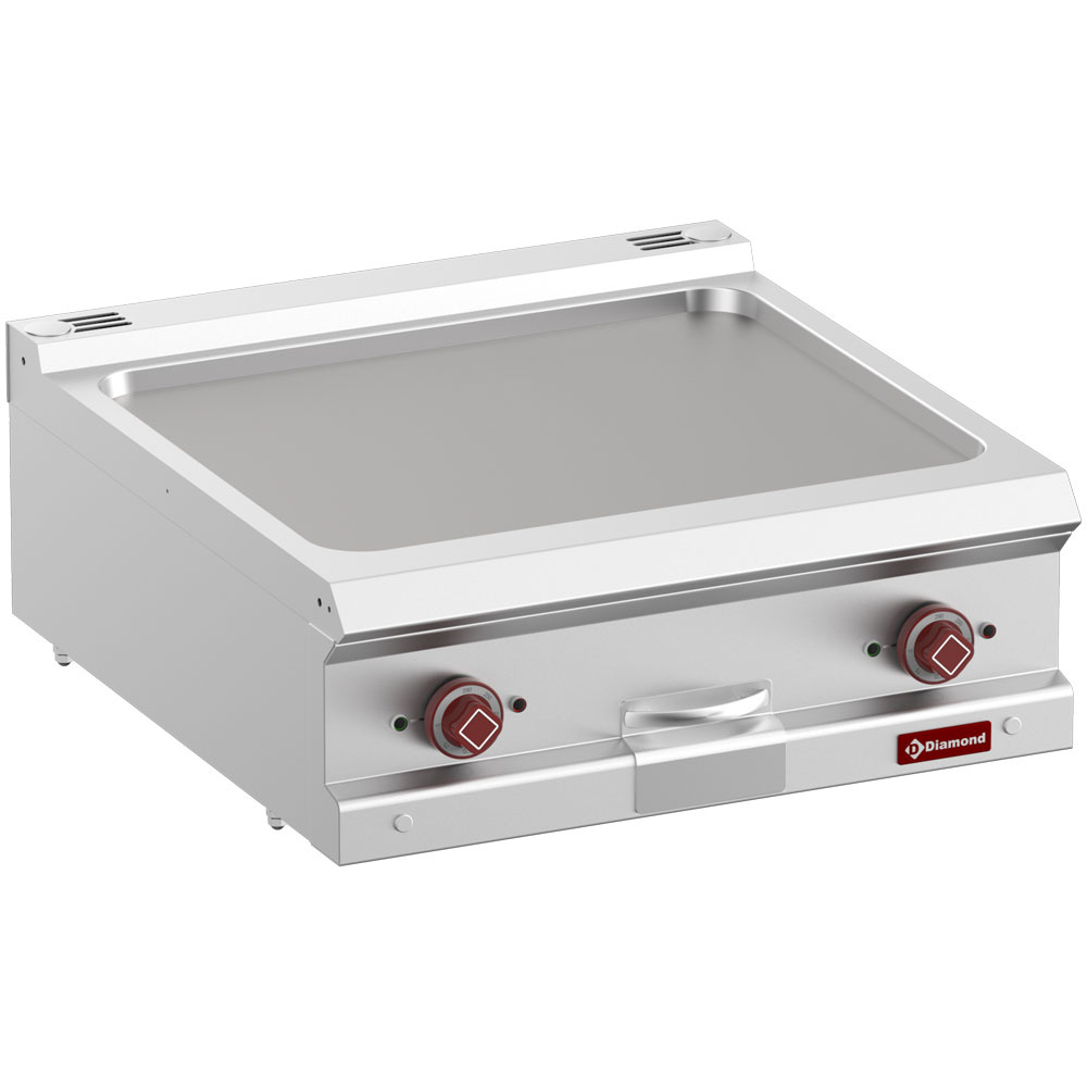 E7/PL7T-N Plaque de cuisson électrique avec plaque lisse, module 1/1 -Top-