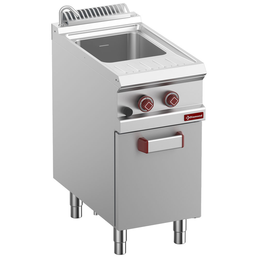 G7/CPA4-N Cuiseur à pâtes gaz 1 cuve 26 Lt (s/paniers), sur armoire