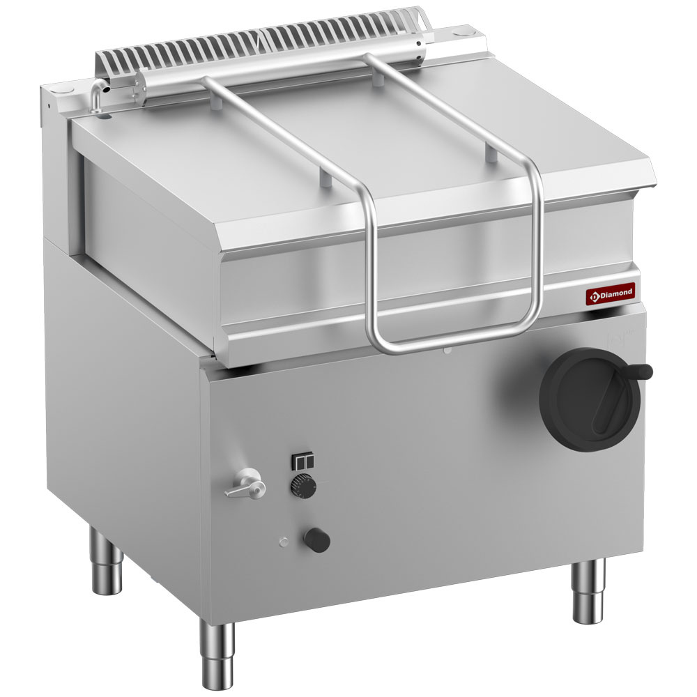 G7/BRI8-N Sauteuse gaz basculante cuve inox, 60 litres