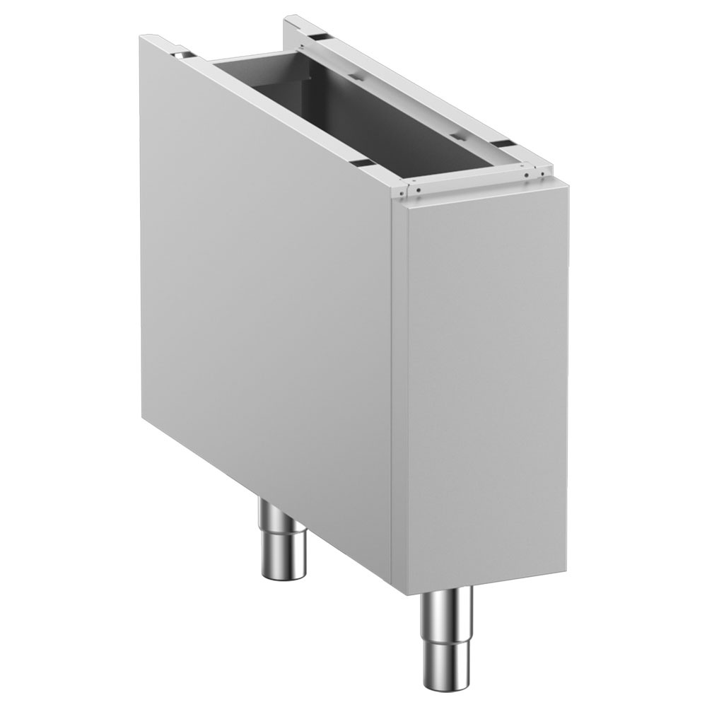 N7/BA2C-RN Soubassement fermé sur pieds inox réglables