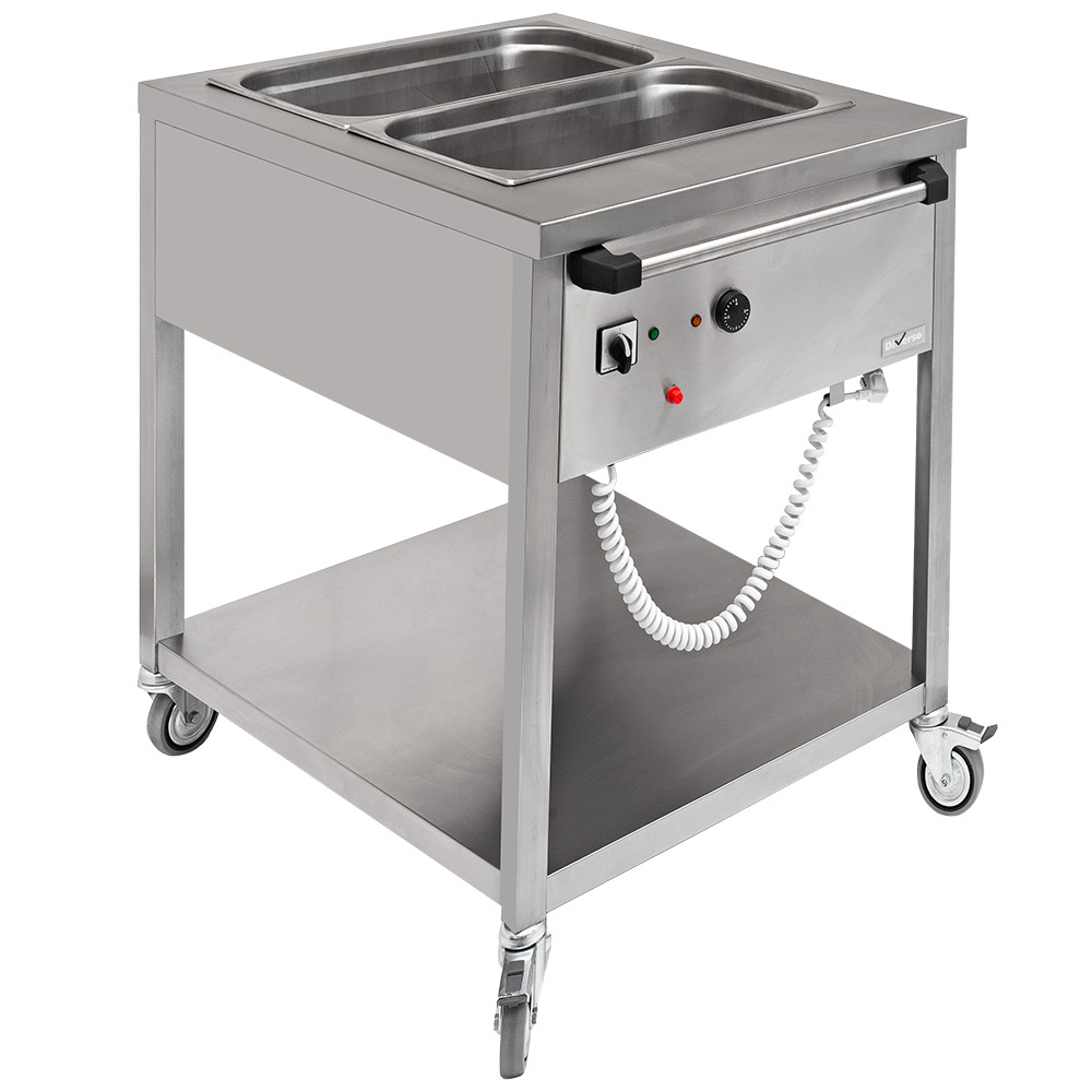 WR-BM20-20 Bain Marie mobile 2x GN1/1