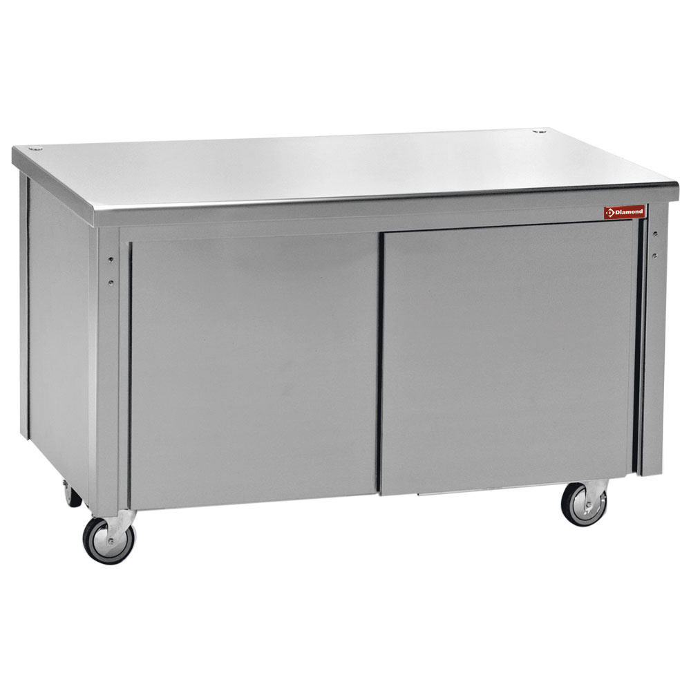 NA15 Elément armoire neutre, portes battantes 4x GN 1/1