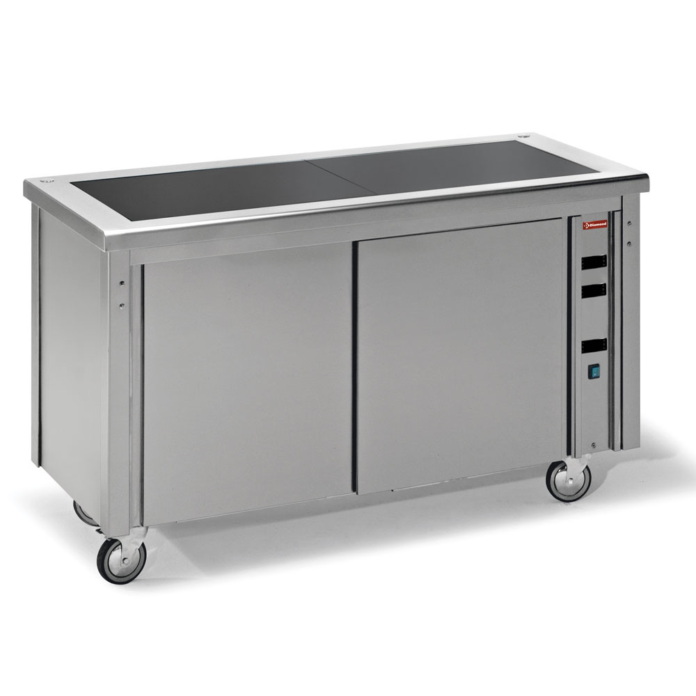 VC15 Elément vitrocéramique sur armoire chauffante