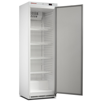 Ventilated fridge, 525 liters, GN2/1+600x400, stainless steel