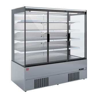 [10462] Back Bar Cooler 4 glass doors, 620 liters, adjustable feet