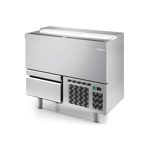 [10893] EBC 1000 II Refroidisseur de bouteilles série EBC avec tiroirs