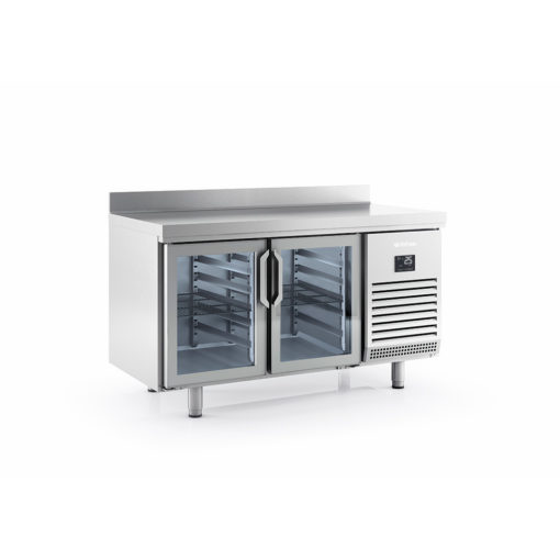 [10998] BMPP 1500 CR Table réfrigérée avec portes vitrées Série 600