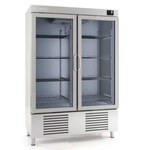 [11291] AN 1002 BT CR Vitrine de congélation avec portes vitrées Série NATIONAL 500/1000L