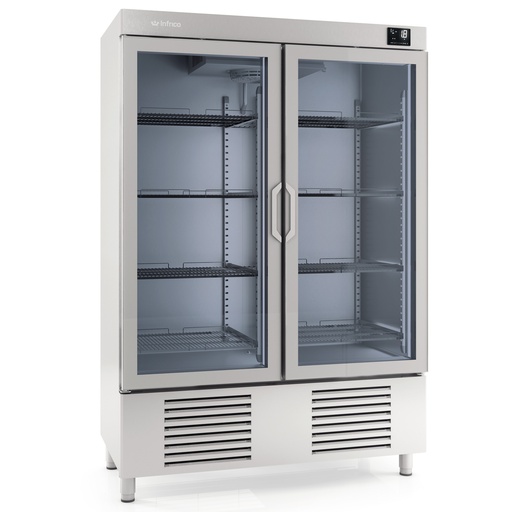 [11357] AGB 1402 CR Armoires de réfrigération et de congélation à portes vitrées GN 2/1 Série AGB 700/1400L