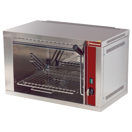 [11926] WR-ES40-50 Salamandre électrique, avec grille réglable