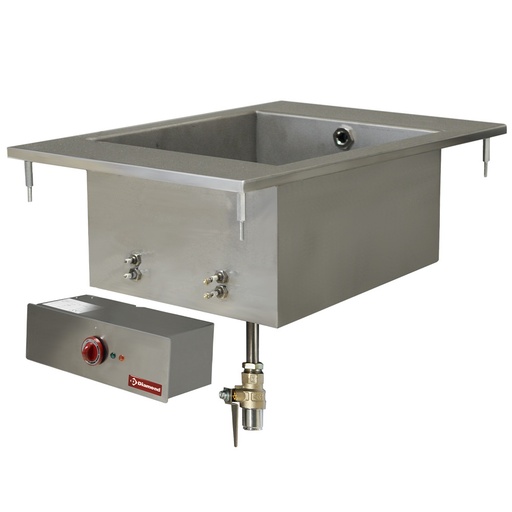 [12130] EDI/BM4 Bain-marie électrique GN 1/1, à encastrer