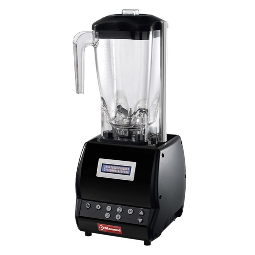 [12854] BARMIX/W-DB Mixer professionnel, verre carré 2 Lit , variateur vitesse, programmable