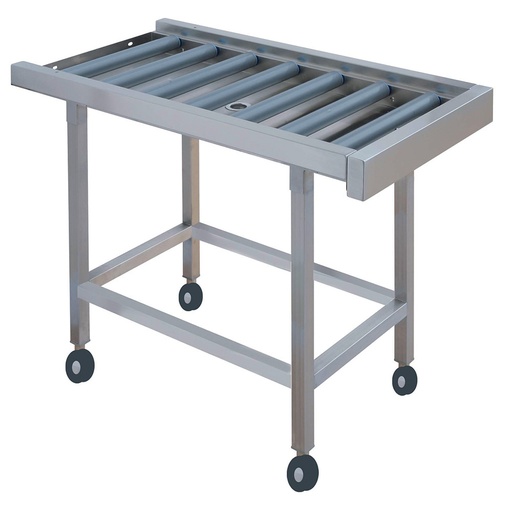 [13275] DRR-115 Convoyeur à rouleaux sur roues (rouleaux en PVC)