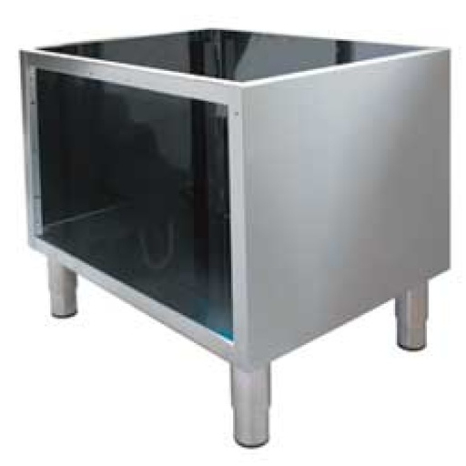 [13621] N65/BA7-N Soubassement ouvert en acier inox aisi 304