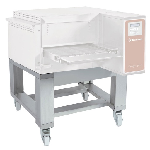 [13679] SFTEV40/58-N piètement en acier inox sur roues pivotantes (avec freins) pour FTEV40/58-N