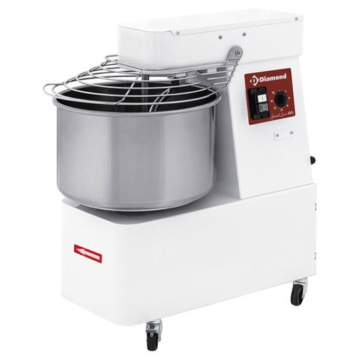 [13783] FD10/M1-S Pétrin à spirale 10 litres, sur roues