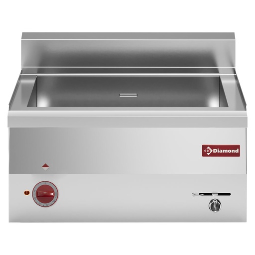 [13907] E60/BM6T-N Bain-marie électrique, 1x GN 1/1 + 2x GN 1/4 -Top-