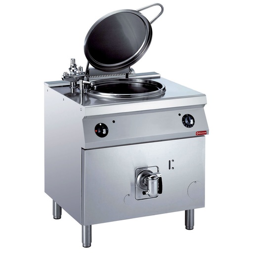 [14286] E17/M60I8-N Marmite ronde électrique, 60 litres, chauffage indirect, sur meuble