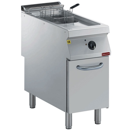 [14490] E22/F15A4-N Friteuse électrique 1 cuve "Y" 15 litres, brûleurs extérieurs, sur meuble