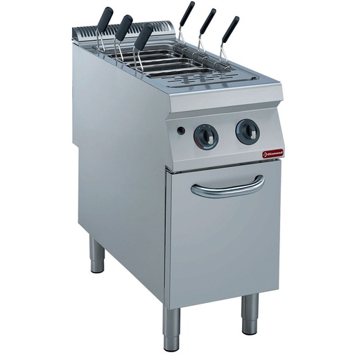 [14503] G22/CPA4-N Cuiseur à pâtes gaz, 1 cuve GN 1/1, sur meuble (sans paniers)