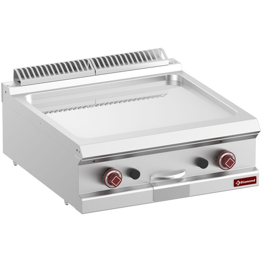 [14901] G7/PLCD7T-N Plaque de cuisson gaz lisse chrome dur, module 1/1 -Top-